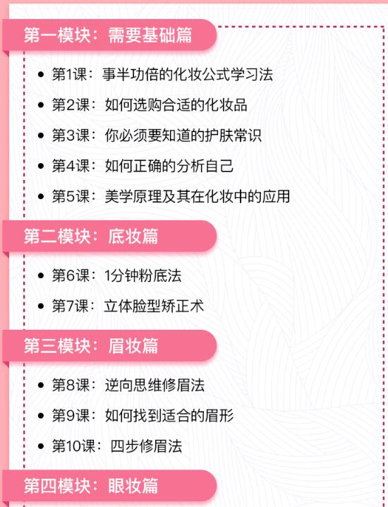 从零开始学化妆教程视频，从新手化妆小白到百变女王