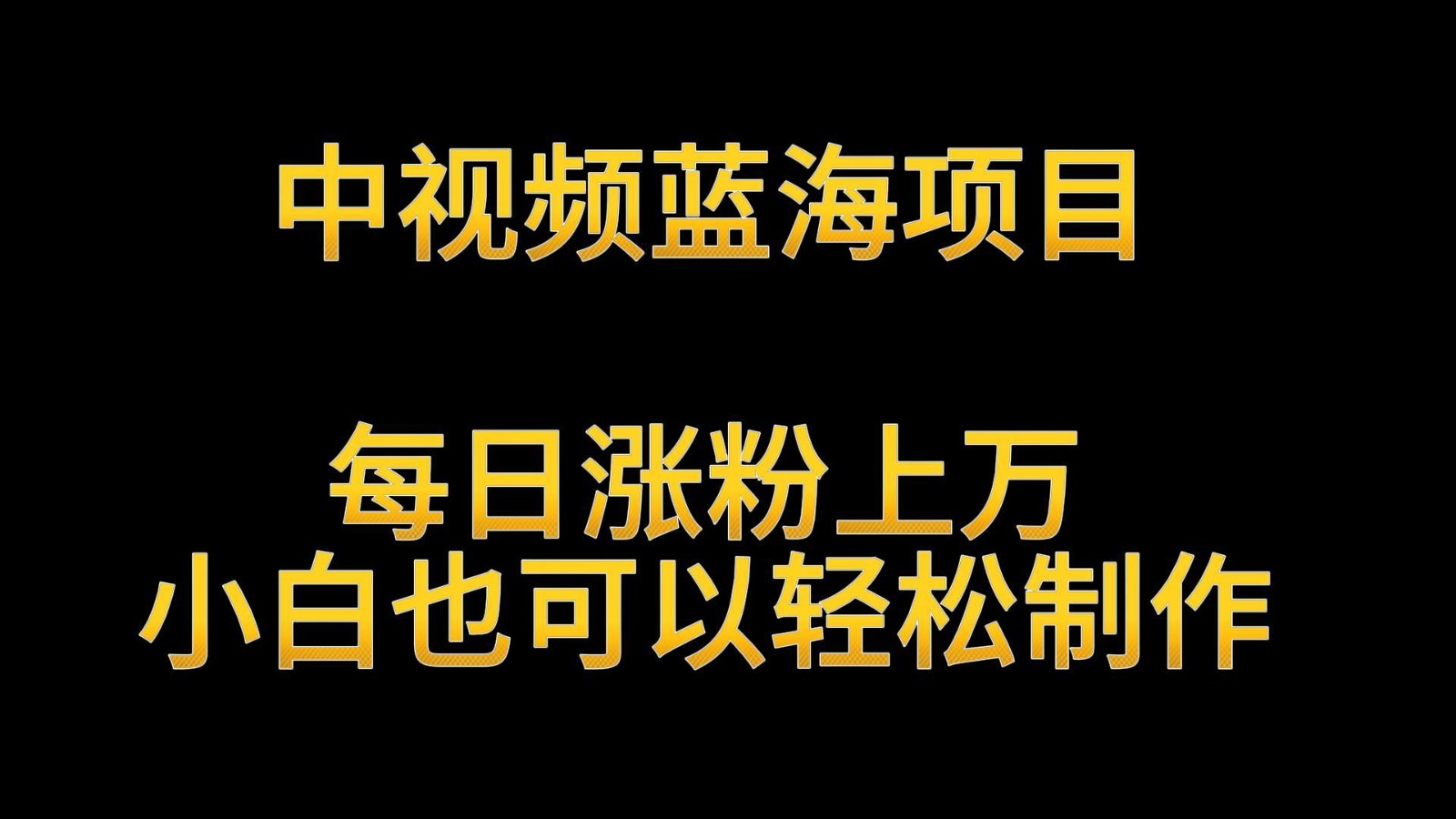 中视频蓝海项目,解读英雄人物生平,每日涨粉上万,小白也可以轻松制作,月入过万