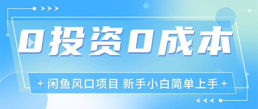 最新风口项目闲鱼空调3.0玩法,月入过万,真正的0成本0投资项目