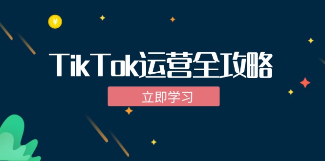 TikTok实战运营全攻略:从下载软件到变现,抖音海外版实操教程