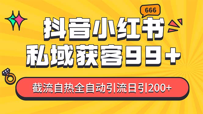 某音,小红书,野路子引流玩法截流自热一体化日引200+精准粉 单日变现3000+
