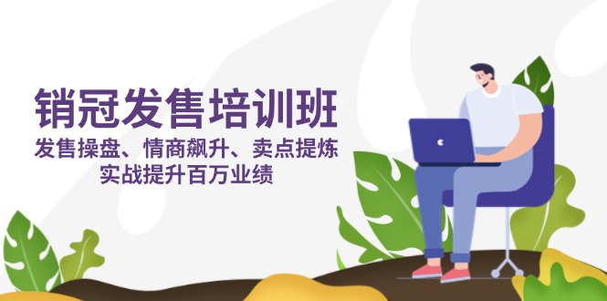 销冠 发售培训班:发售 操盘+情商 飙升+卖点 提炼,实战提升百万业绩