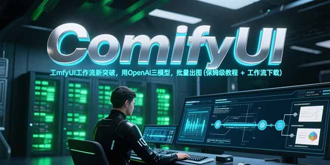 ComfyUI工作流新突破,用OpenAI三模型,批量出图(保姆级教程+工作流下载)