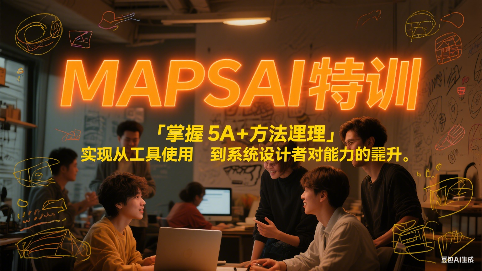MAPSAI 特训,掌握 5A + 方法论,实现从工具使用者到系统设计者的能力跃升