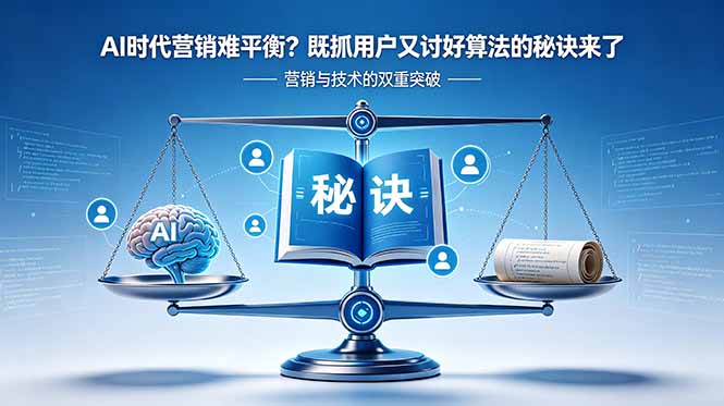AI时代营销难平衡？既抓用户又讨好算法的秘诀来了【原创双语字幕】