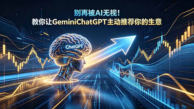 别再被AI无视！教你让GeminiChatGPT主动推荐你的生意【原创双语字幕】