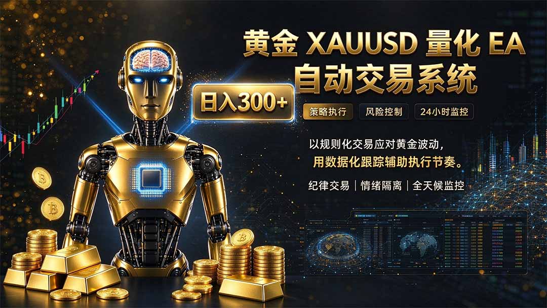 普通人也能玩转AI量化：不盯盘，不熬夜，一套智投EA让策略自动跑