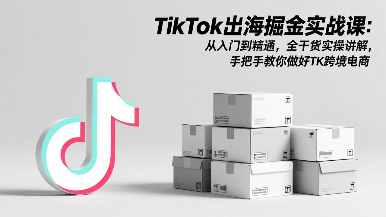 (17368期)TikTok出海掘金实战课:从入门到精通,全干货实操讲解,手把手教你做好TK跨境电商 (17368期)TikTok出海掘金实战课:从入门到精通,全干货实操讲解,手把手教你做好TK跨境电商