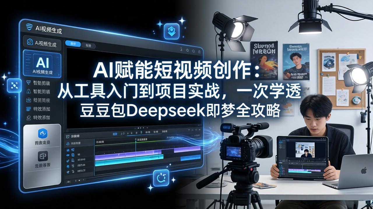 (17762期)AI赋能短视频创作:从工具入门到项目实战,一次学透豆包Deepseek即梦全攻略 (17762期)AI赋能短视频创作:从工具入门到项目实战,一次学透豆包Deepseek即梦全攻略